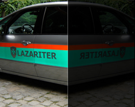 Fahrzeugbeschriftung