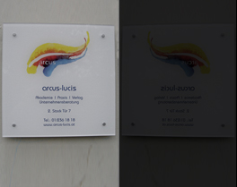 Beschilderung Leitsysteme