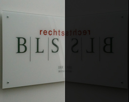 Beschilderung Leitsysteme